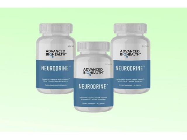 Neurodrin is a formula for brain health and memory functions
