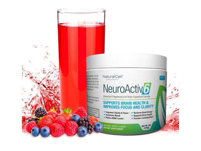 NeuroActiv6 improves brain function and reduces stress levels