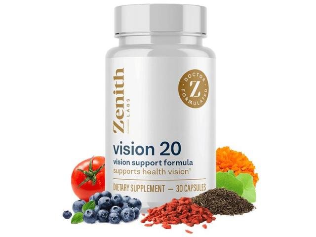 Vision 20 ® Zenith Labs provides clear and sharp vision