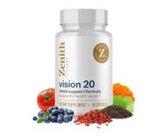 Vision 20 ® Zenith Labs provides clear and sharp vision