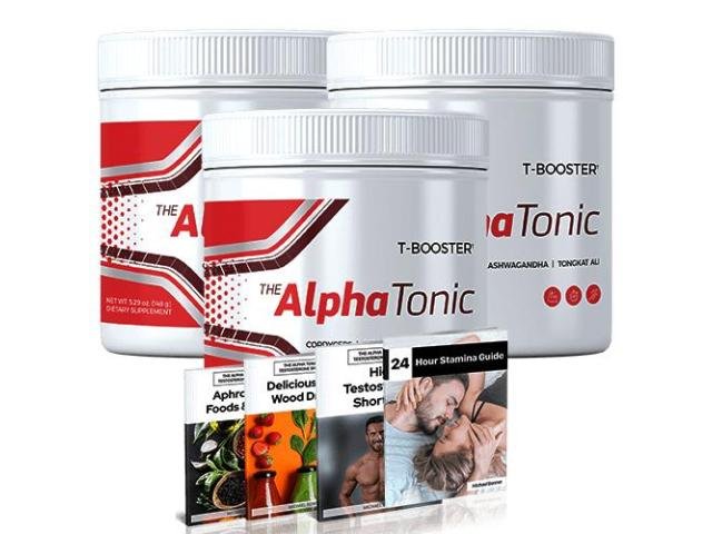 Alpha Tonic is a holistic approach to improving men's sexual health and overall well-being
