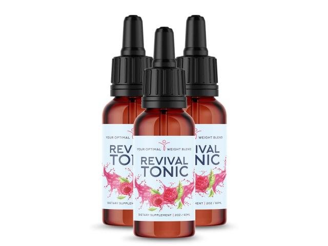 Fighting your weight. Revival Tonic is the solution you've been looking for