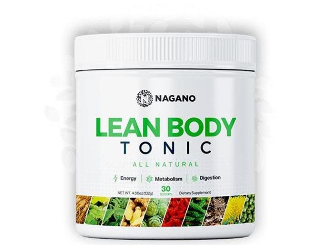 Nagano Lean Body Tonic boosts metabolism, fights lethargy and promotes a leaner physique