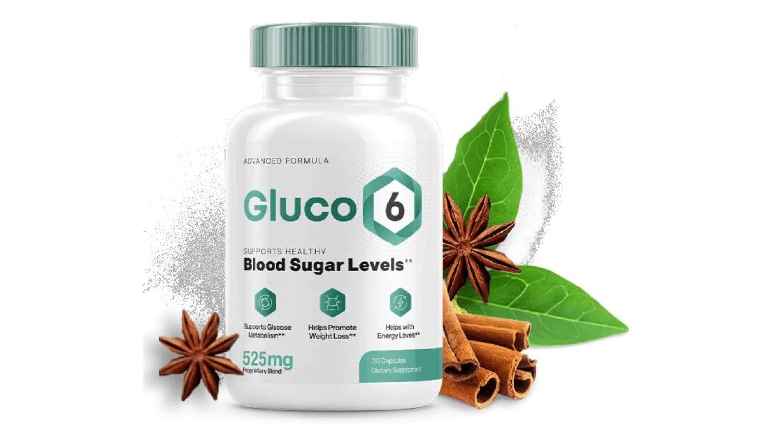 Gluco6 - optimal glucose levels, naturally